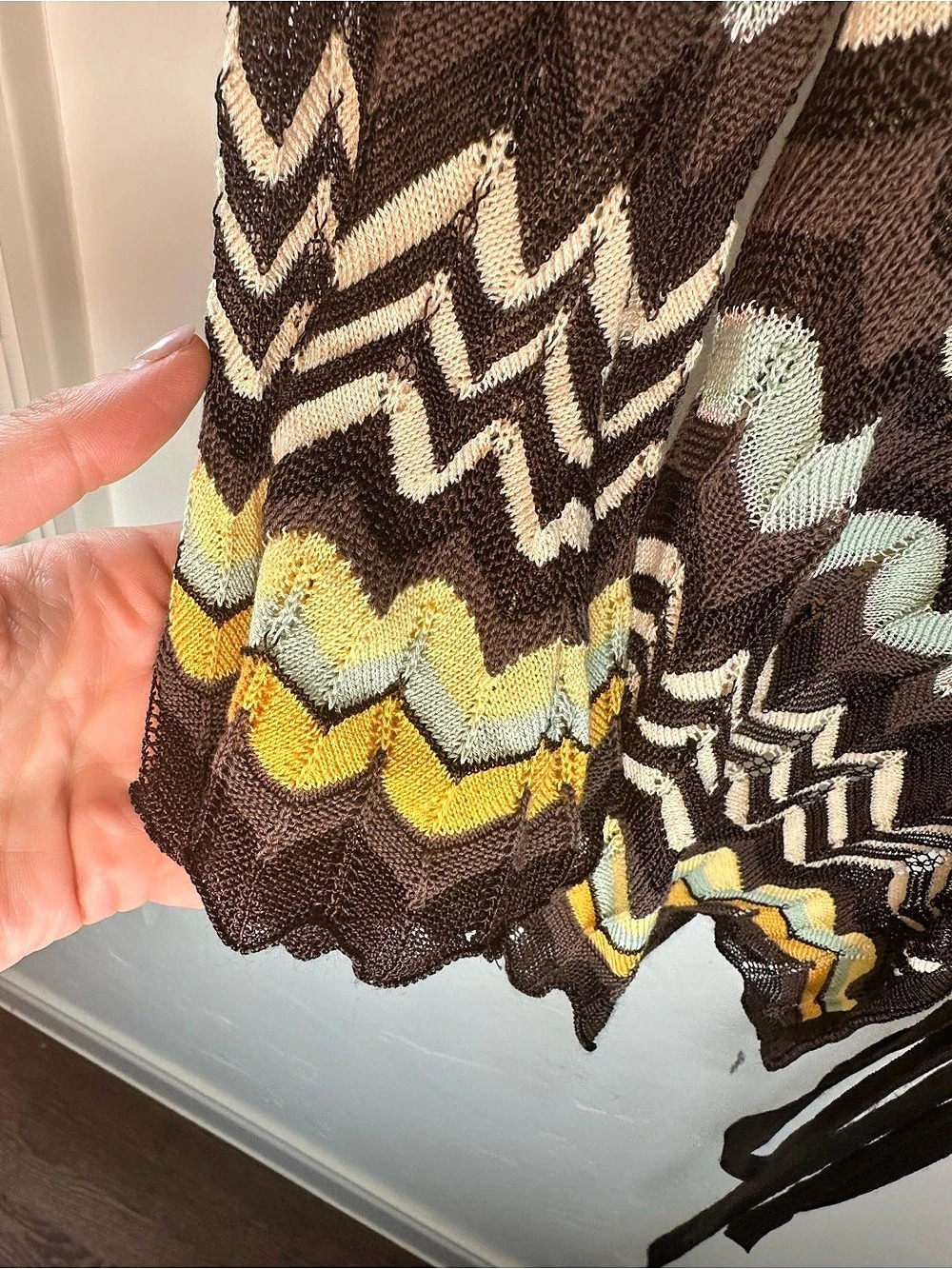 Missoni Chevron Pattern Cardigan - Picture 3 of 4